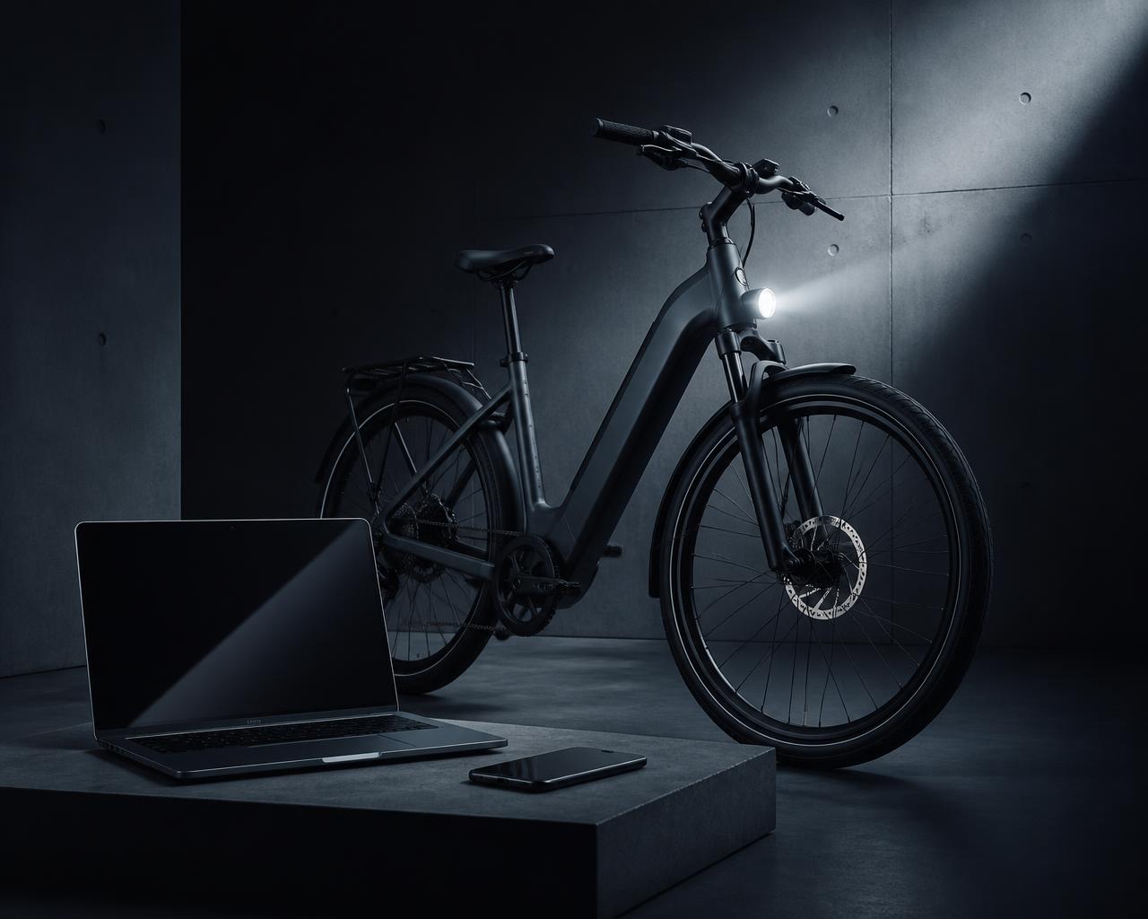 E-Bike, Laptop und Smartphone als Leasing-Angebot